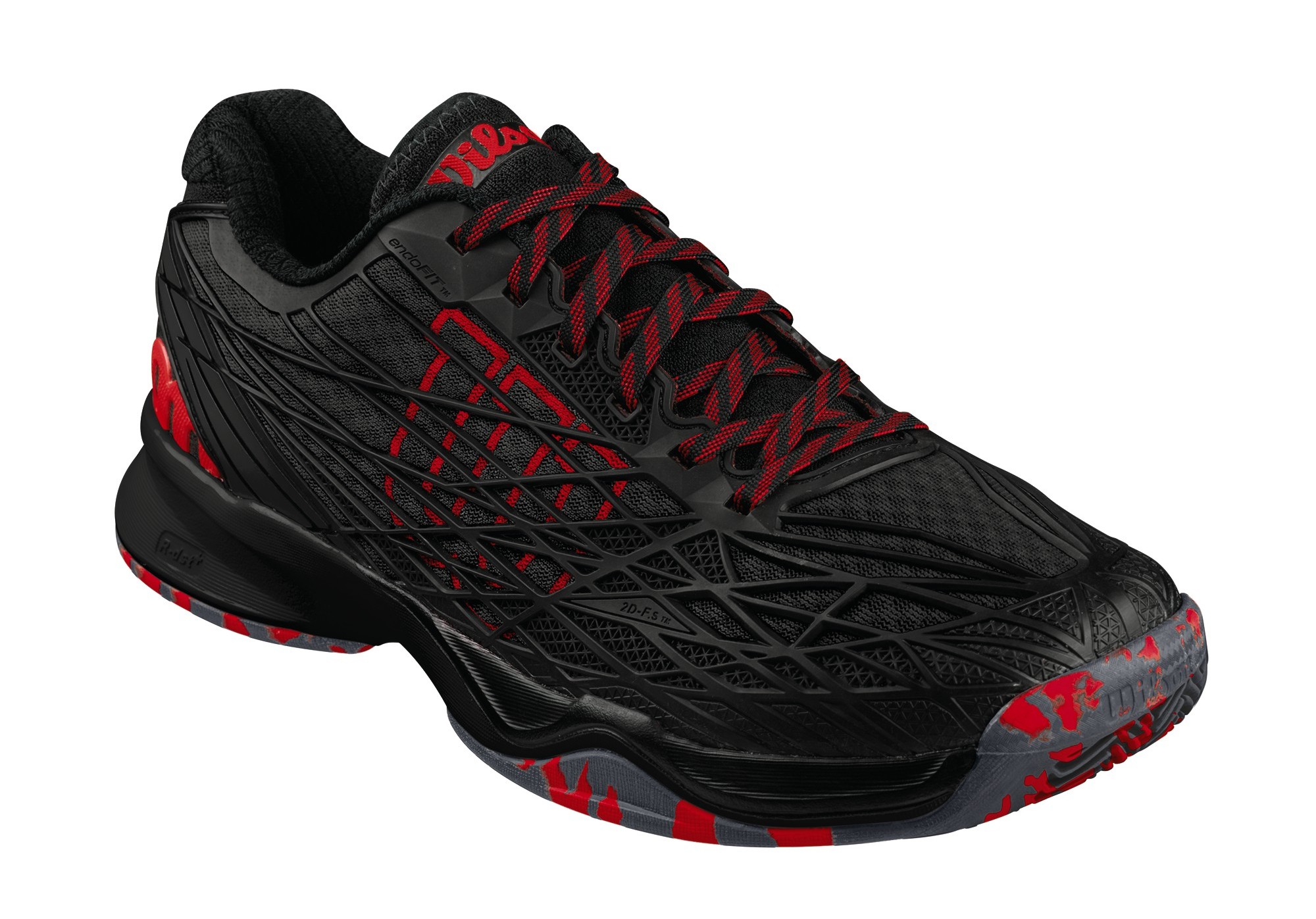 Wilson Kaos Red/Black CC Tennis-Men Wilson Kaos Red/Black CC Tennis-Men